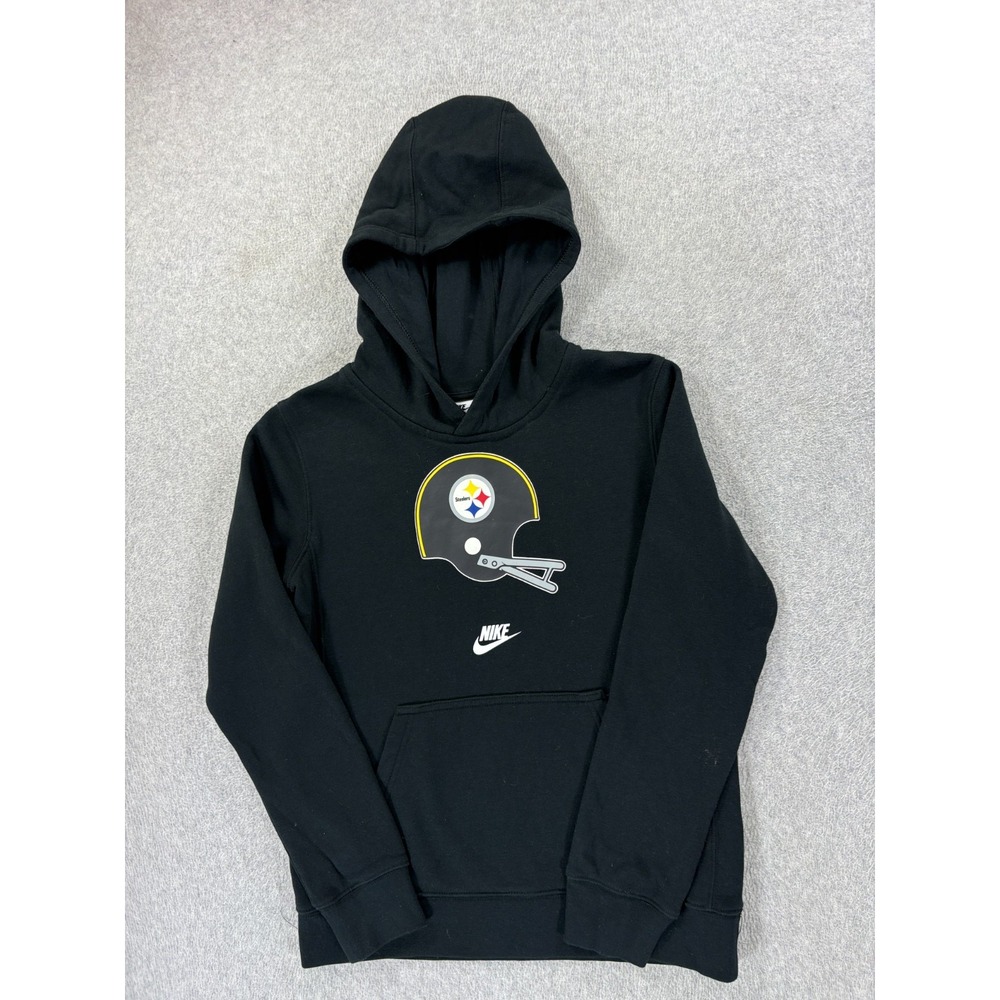Pittsburgh Steelers‎ Nike Screened Logo Stadium Hoodie Sweatshirt (Boy's Medium)